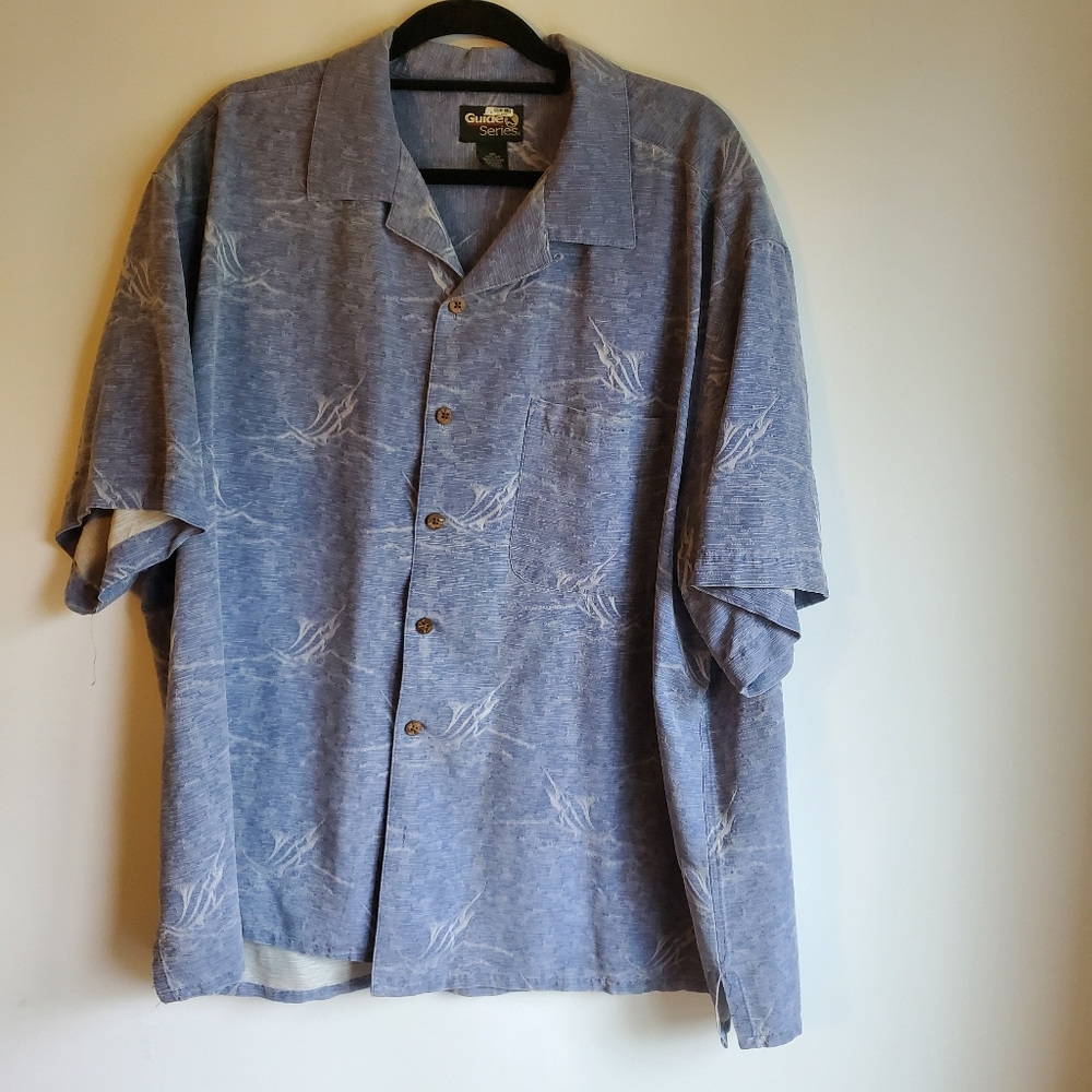 GUIDE SERIES SHIRT BLUE AND GRAY SIZE 3XL